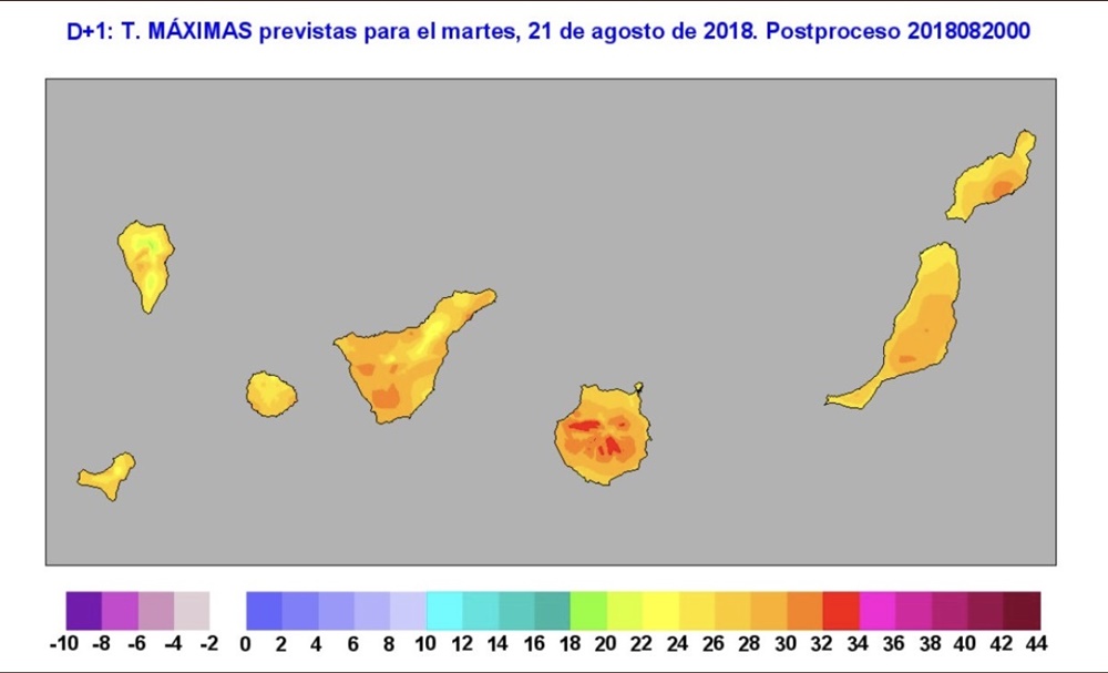 Aumento de las temperaturas en Lanzarote Lancelot Digital