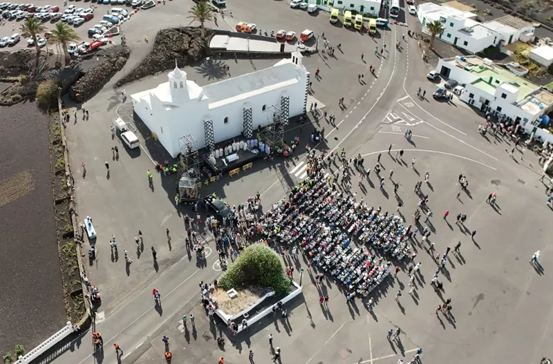 La Virgen de Los Dolores vuelve a Mancha Blanca - Lancelot Digital