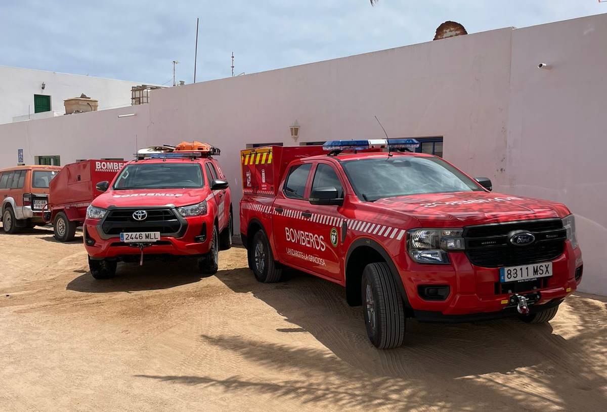 Un senderista tiene que ser trasladado al hospital tras caerse en La Graciosa