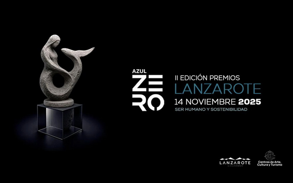 Cartel premios azul zero Cartel premios azul zero
