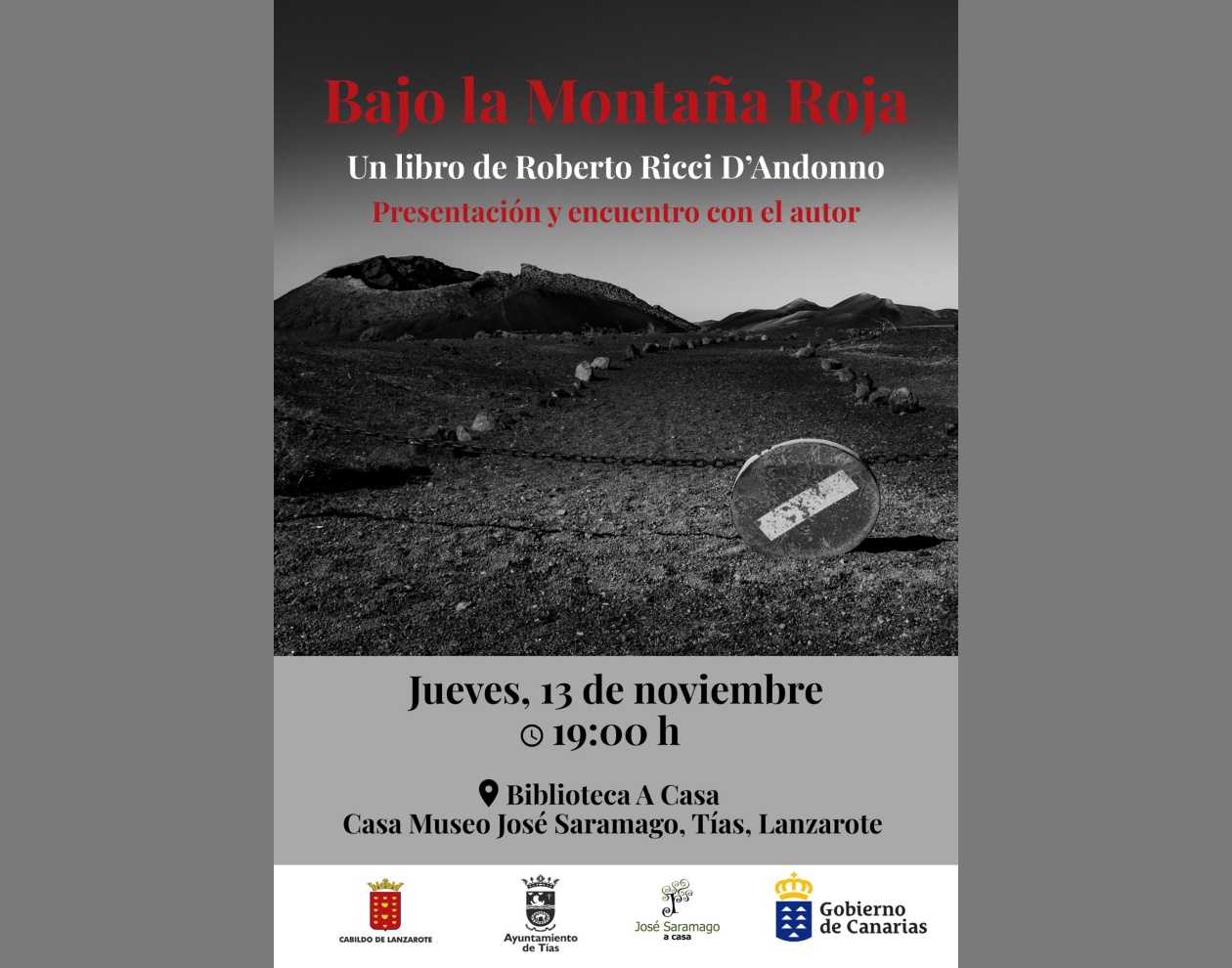 El libro recoge la mirada íntima de Roberto Ricci D’Andonno sobre Lanzarote El libro recoge la mirada íntima de Roberto Ricci D’Andonno sobre Lanzarote