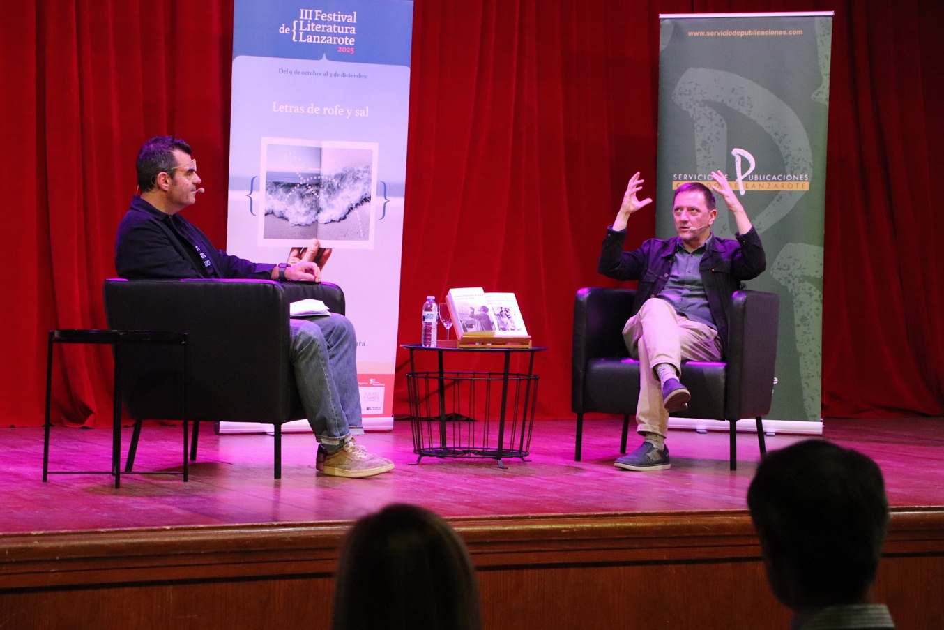 Ignacio Martínez de Pisón clausura una exitosa edición con una conversación sobre memoria y escritura Ignacio Martínez de Pisón clausura una exitosa edición con una conversación sobre memoria y escritura