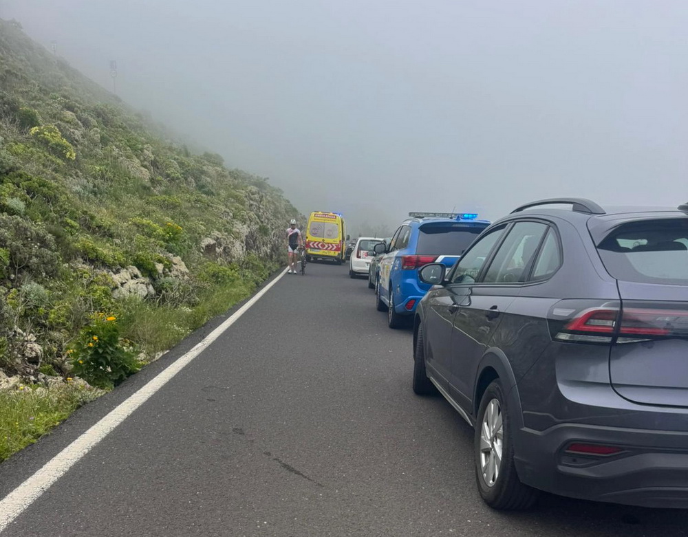 Accidente de moto en Haría Accidente de moto en Haría