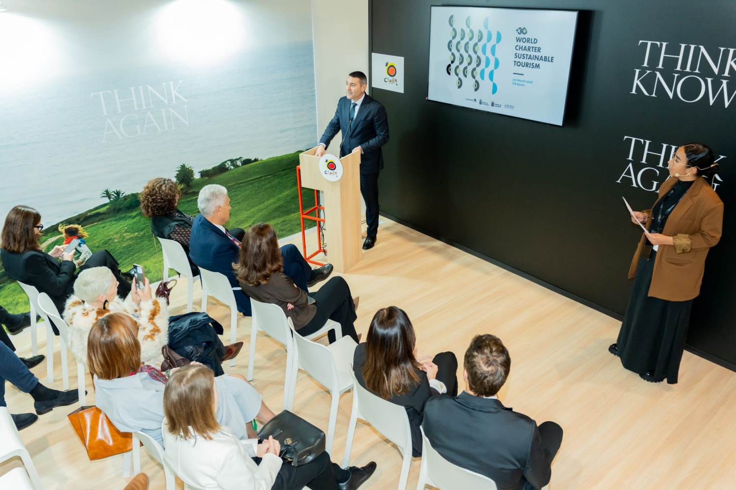 Lanzarote reivindica en ITB Berlín su papel pionero en turismo sostenible Lanzarote reivindica en ITB Berlín su papel pionero en turismo sostenible