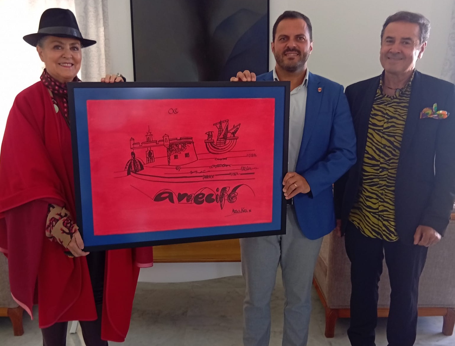 El artista presenta además su exposición ‘Astro-Pez’ en el Real Club Náutico, centrada en la defensa del litoral y los espacios públicos El artista presenta además su exposición ‘Astro-Pez’ en el Real Club Náutico, centrada en la defensa del litoral y los espacios públicos