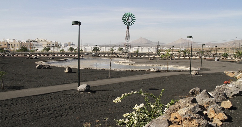 Vista de un sector del nuevo parque.