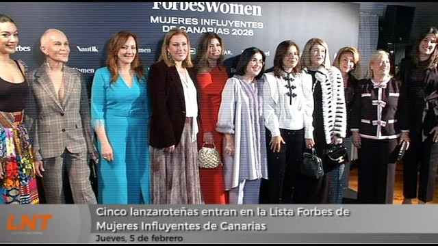 Cinco lanzaroteñas entran en la Lista Forbes de Mujeres Influyentes de Canarias Cinco lanzaroteñas entran en la Lista Forbes de Mujeres Influyentes de Canarias