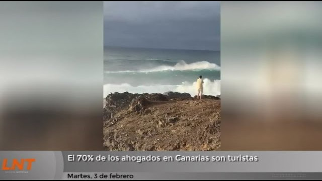 El 70% de los ahogados en Canarias son turistas El 70% de los ahogados en Canarias son turistas