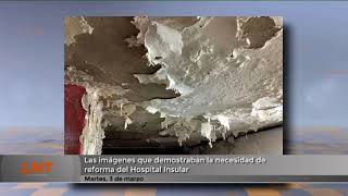 Las imágenes que demostraban la necesidad de reforma del Hospital Insular Las imágenes que demostraban la necesidad de reforma del Hospital Insular