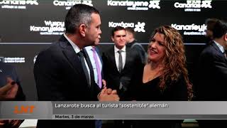 Lanzarote busca al turista "sostenible" alemán Lanzarote busca al turista "sostenible" alemán