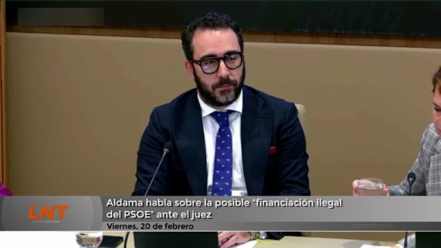 Aldama habla sobre la posible "financiación ilegal del PSOE" ante el juez Aldama habla sobre la posible "financiación ilegal del PSOE" ante el juez