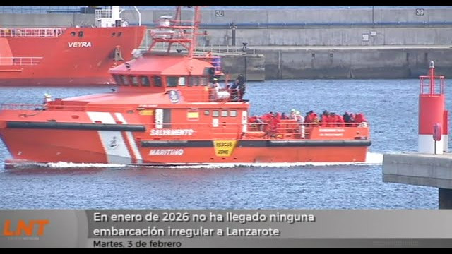 En enero no llegó ninguna embarcación irregular a Lanzarote En enero no llegó ninguna embarcación irregular a Lanzarote