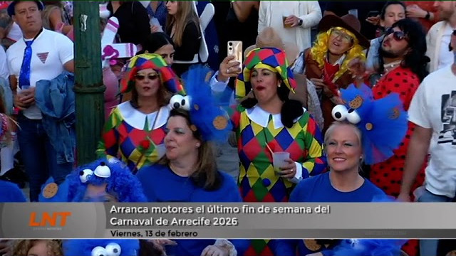 Arranca motores el último fin de semana del Carnaval de Arrecife 2026 Arranca motores el último fin de semana del Carnaval de Arrecife 2026
